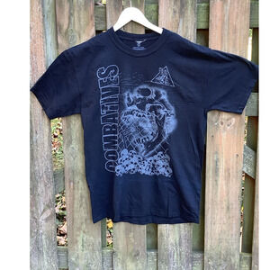 MACP Combatives Skull Spiderweb T Shirt Medium Black Gildan Brand NWOT NOS